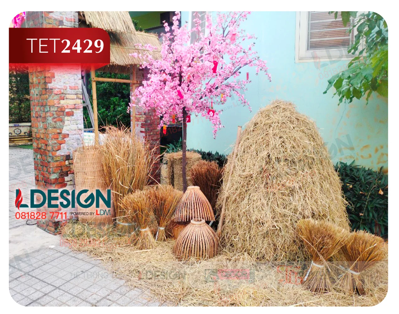 Tiểu cảnh Tết 2429