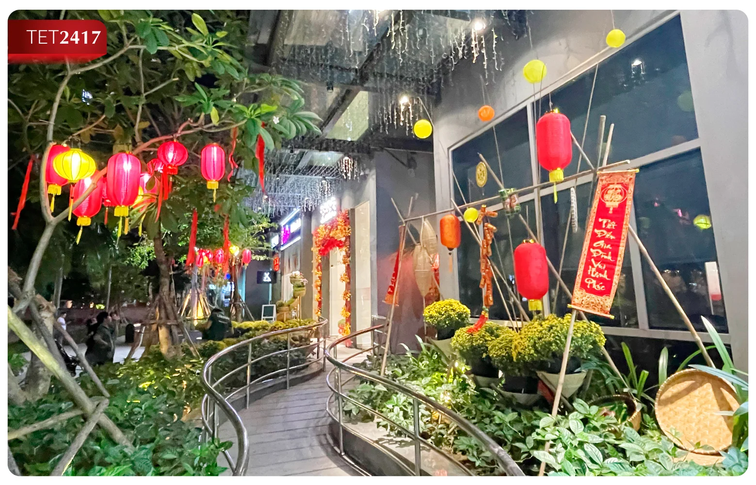 Tiểu cảnh Tết 2417