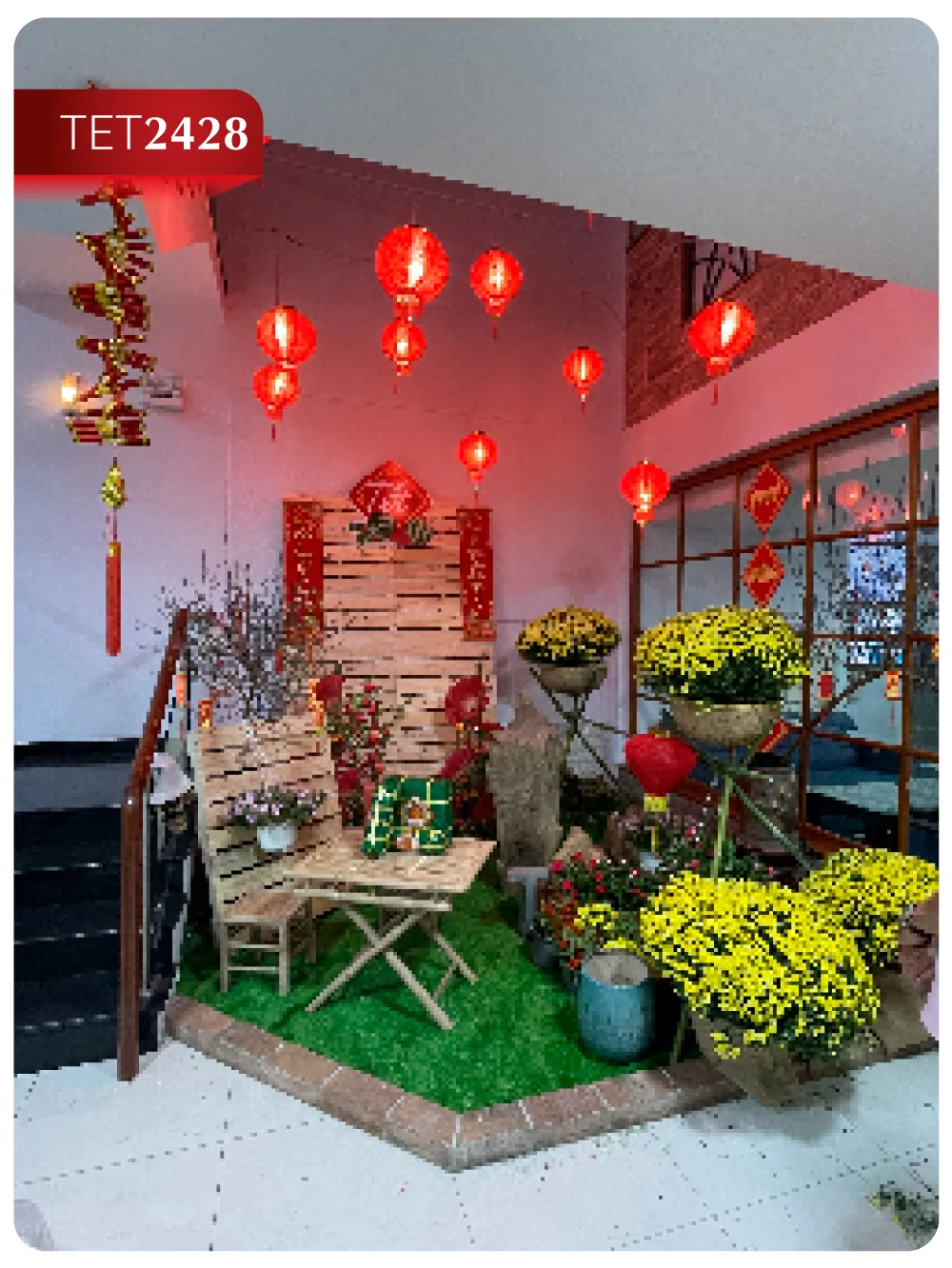 Tiểu cảnh Tết 2428