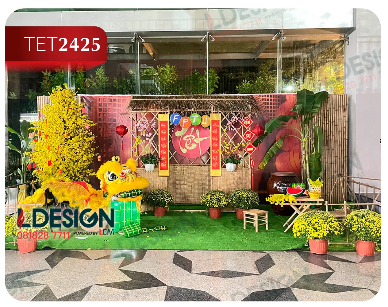 Tiểu cảnh Tết 2425