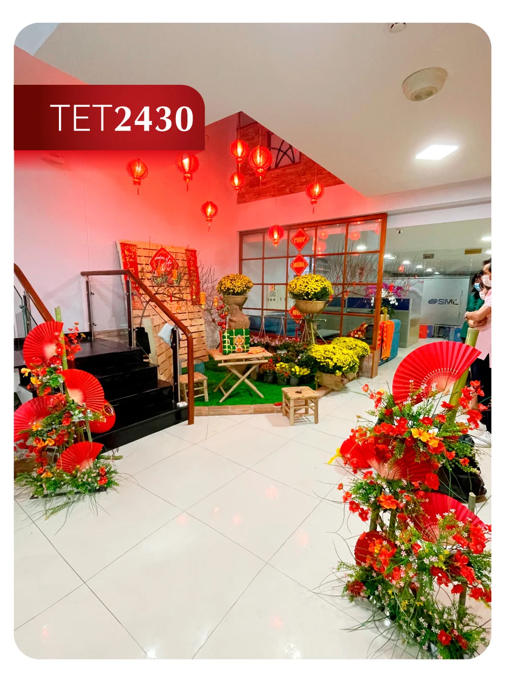 Tiểu cảnh Tết 2430