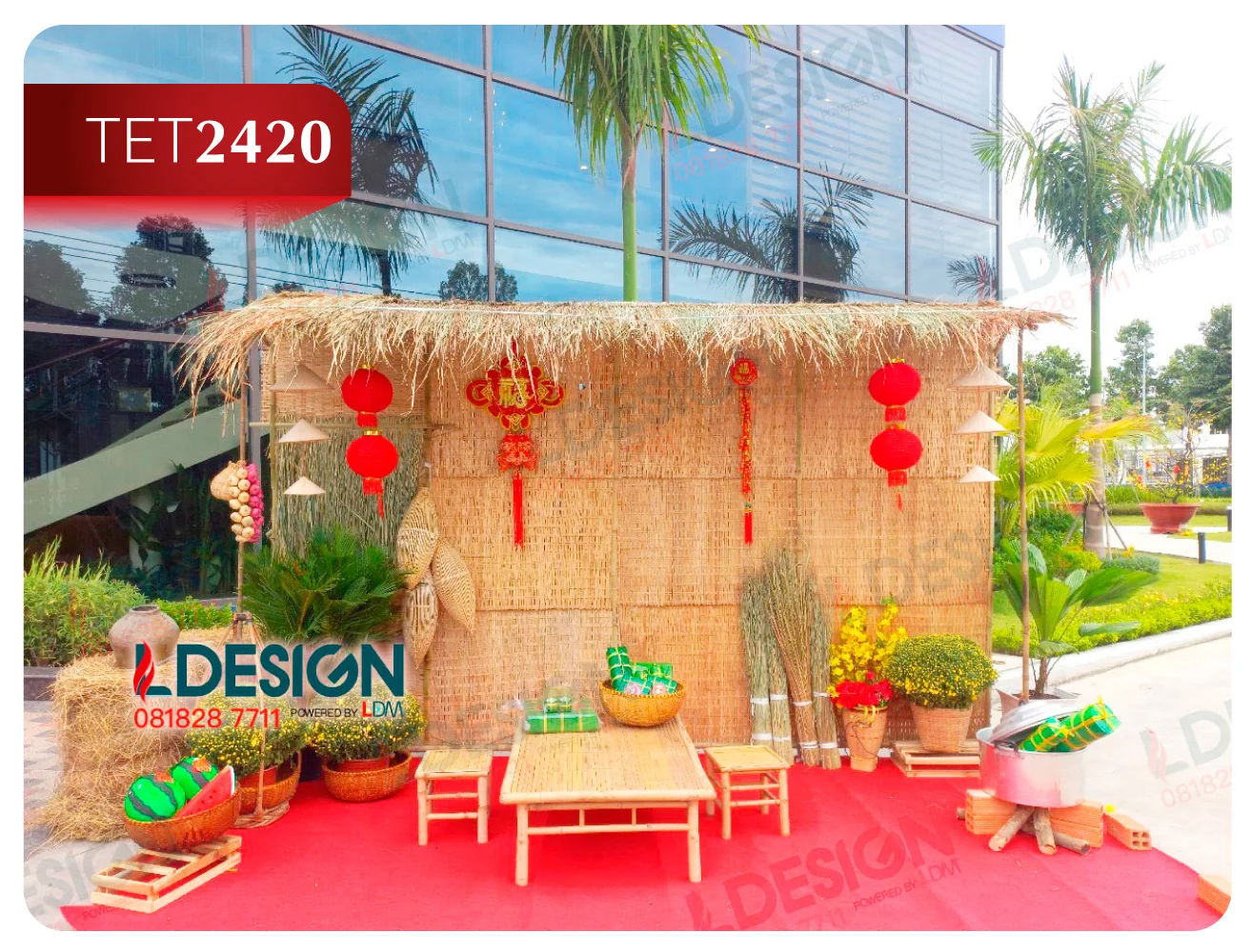 Tiểu cảnh Tết 2420